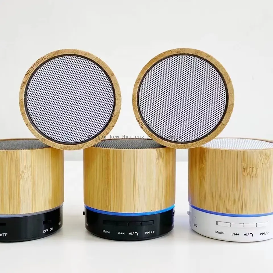 Presidente portátil inalámbrico vendedor caliente de Bluetooth del mini Presidente de Bluetooth de madera respetuoso del medio ambiente