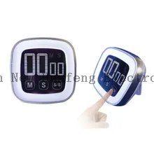Mini temporizador digital de cocina magnético con cuenta atrás y pantalla táctil con retroiluminación