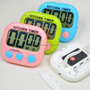 Temporizador de cocina pantalla grande pantalla Digital multifunción con batería temporizador de cocina electrónico