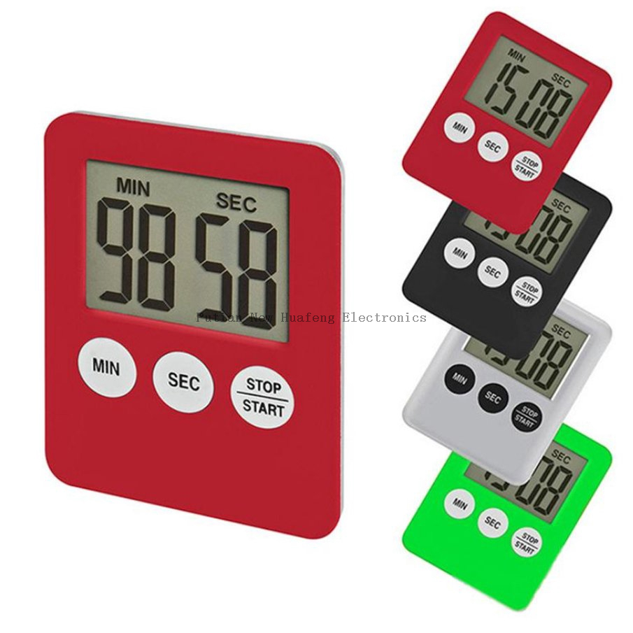 Regalos de promoción baratos, temporizador LCD con imán de cuenta atrás Digital para promoción, Mini temporizador de cocina Digital magnético