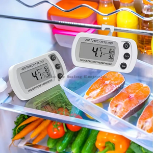 Termómetro digital impermeable para refrigerador y congelador con imán