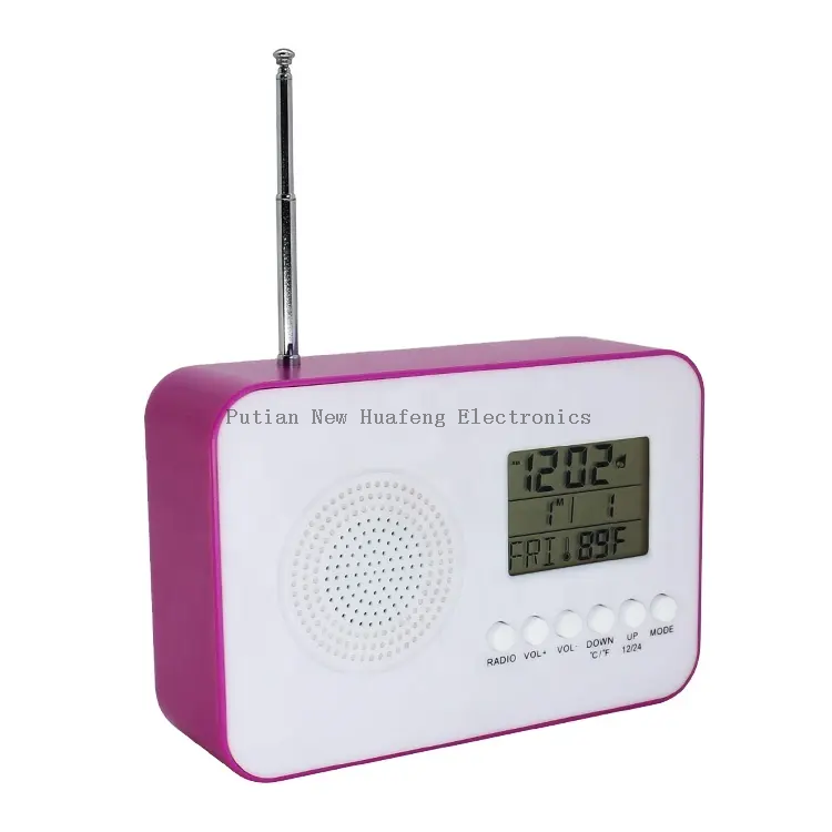 Radio FM Reloj 