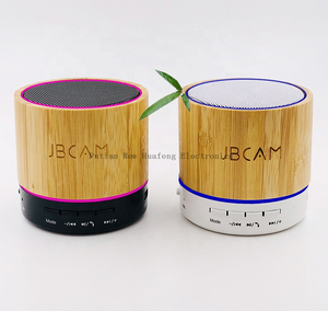 Presidente portátil inalámbrico vendedor caliente de Bluetooth del mini Presidente de Bluetooth de madera respetuoso del medio ambiente
