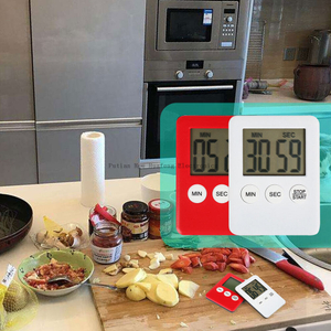 Regalos de promoción baratos, temporizador LCD con imán de cuenta atrás Digital para promoción, Mini temporizador de cocina Digital magnético