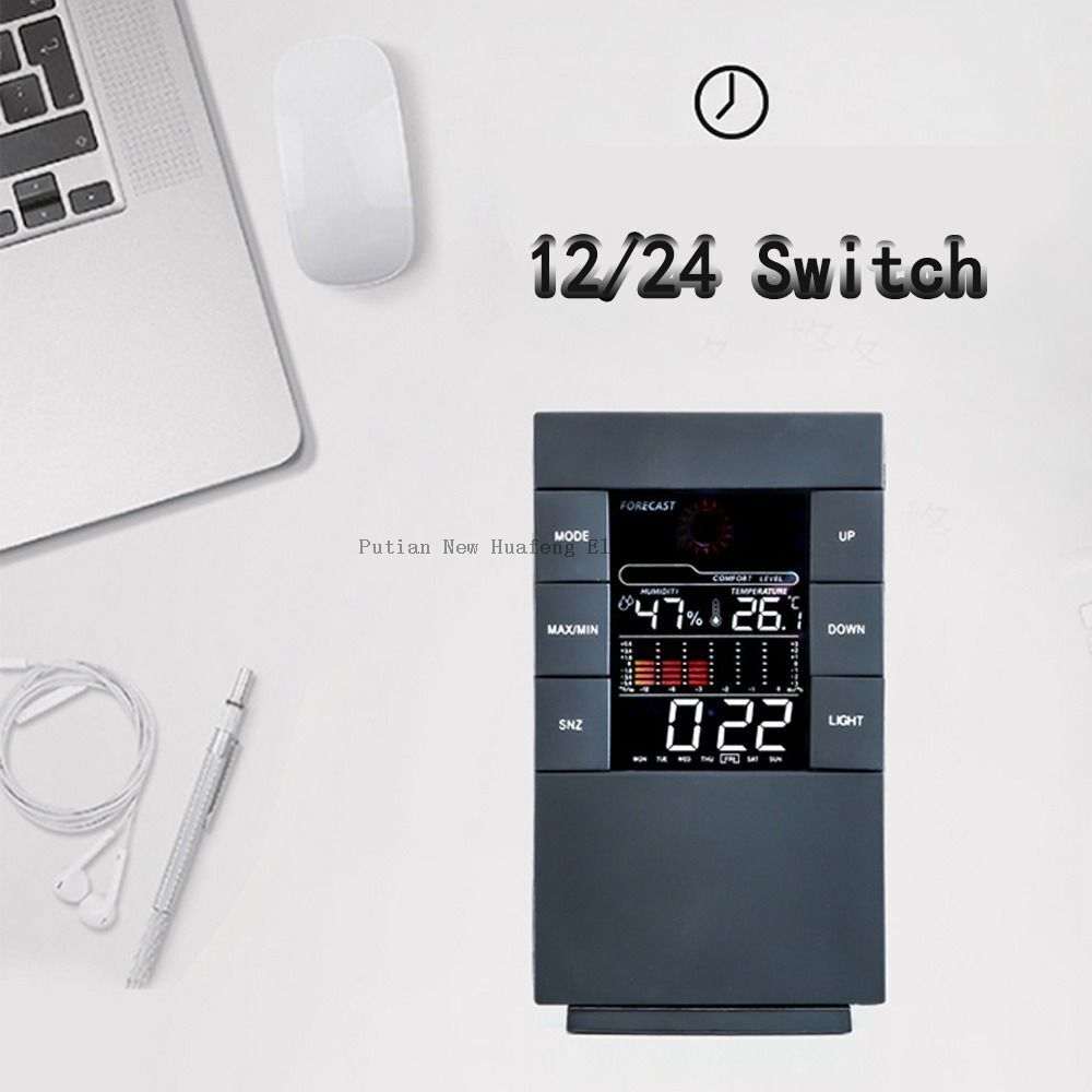 Reloj promocional vendedor caliente del pronóstico del tiempo de los regalos del precio de fábrica