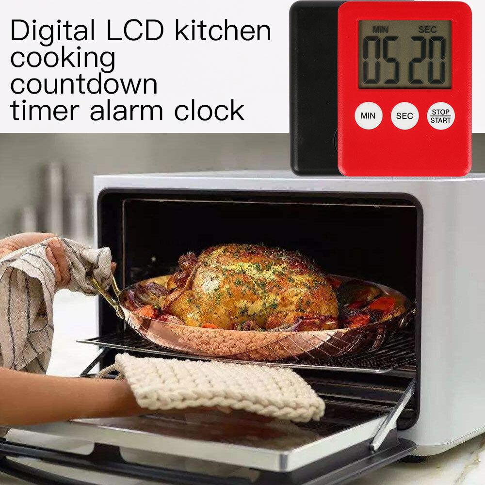 Regalos de promoción baratos, temporizador LCD con imán de cuenta atrás Digital para promoción, Mini temporizador de cocina Digital magnético